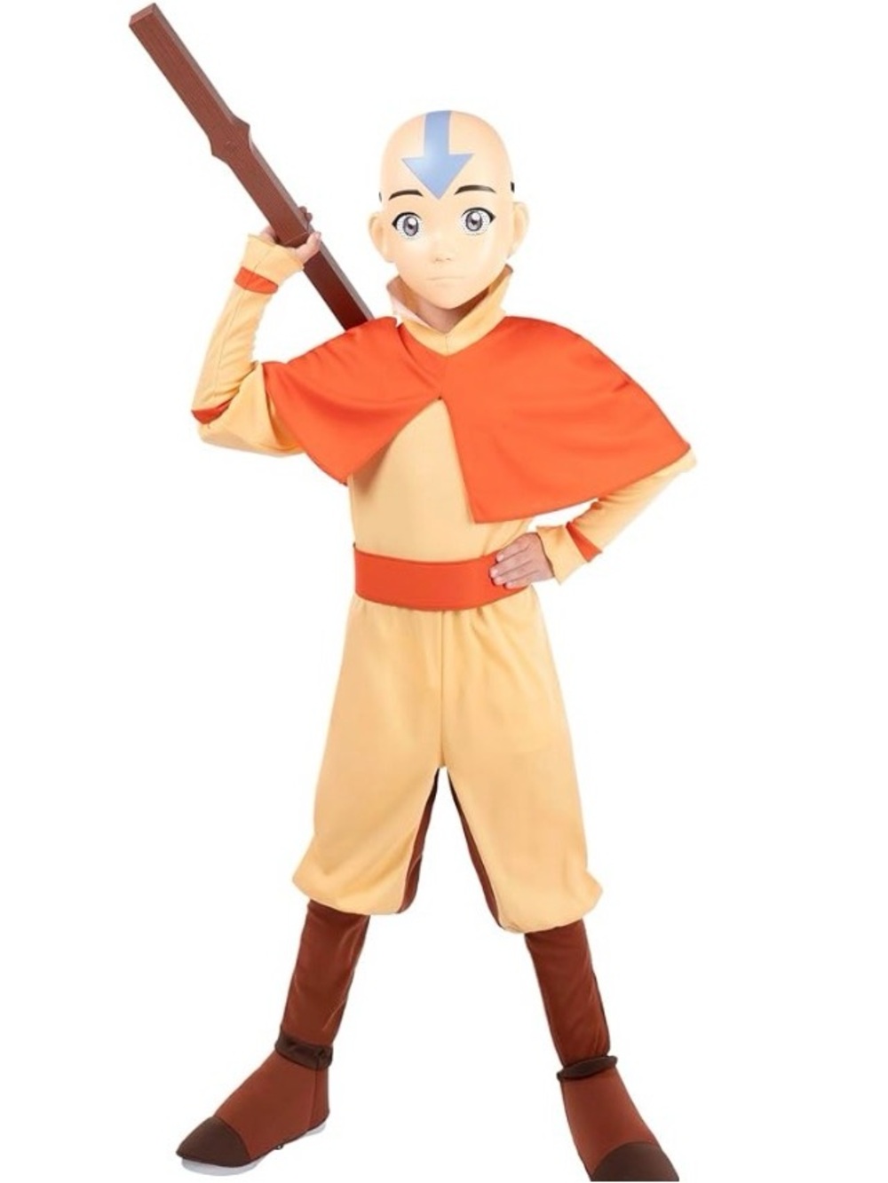 (10-12) Official Avatar Aang Halloween costume for youth